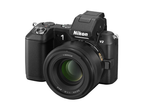 Nikon 1 V2 con 1 Nikkor 32mm f/1.2